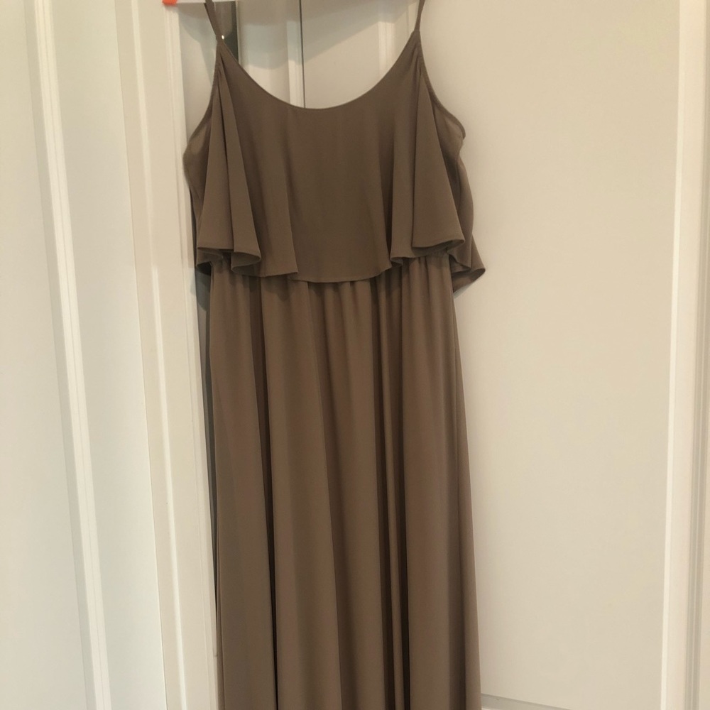 Show Me Your MuMu Caitlin Ruffle Maxi Dress